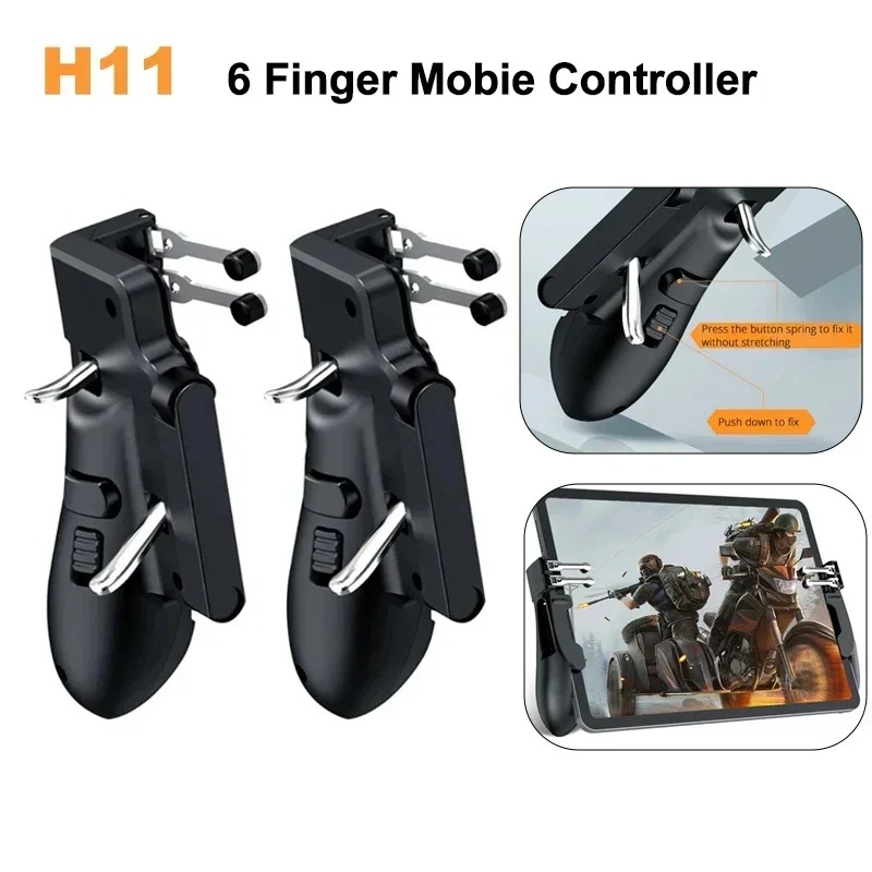Gaming Console Ipad - H11 Pengendali Seluler PUBG Tujuan Menembak