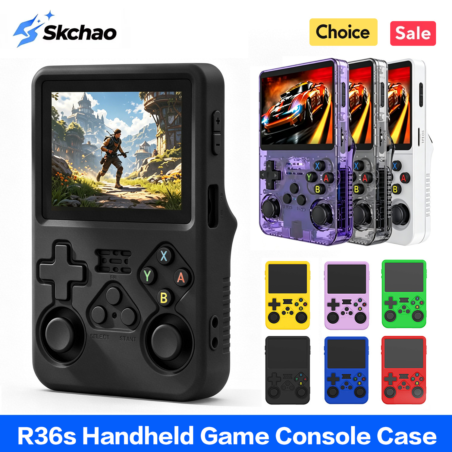 Gaming Console R36S - Casing Pelindung R36s Untuk R36S Bahan