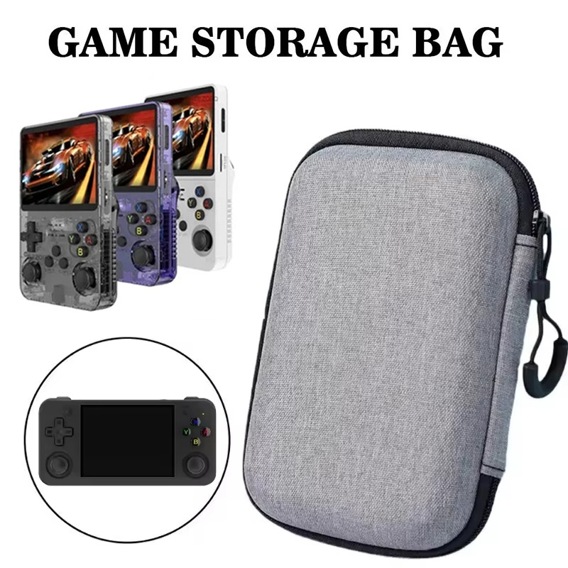 Gaming Console R36S - Tas Penyimpanan EVA Keras Portabel, Kotak
