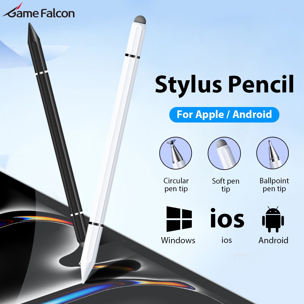 Gaming Console Ipad - Pena Stylus Kapasitif Magnetik 3 in