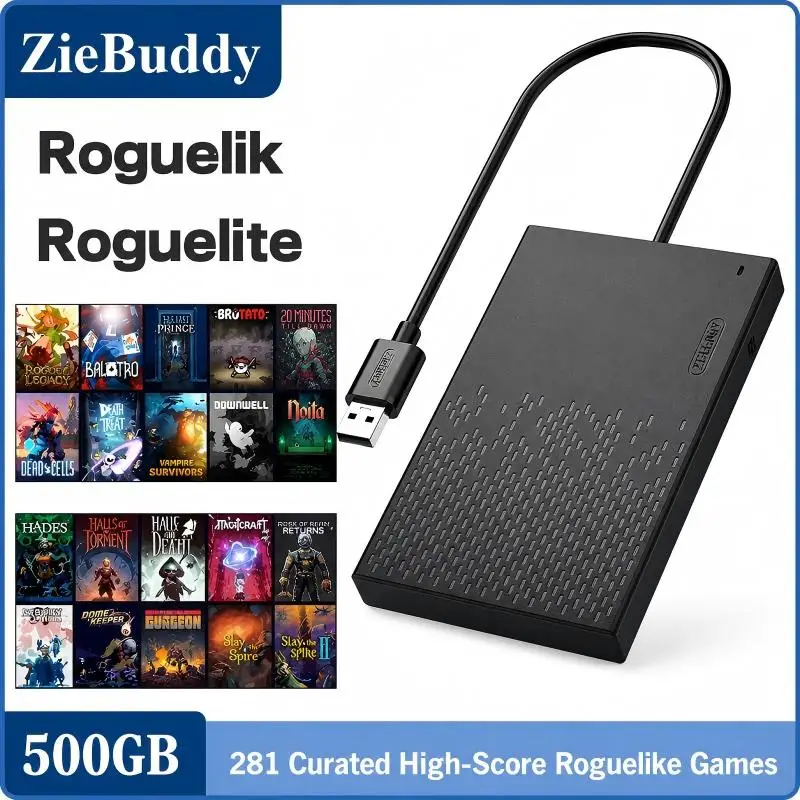 Gaming Console Download - ZieBuddy Hard Drive Game Plug and