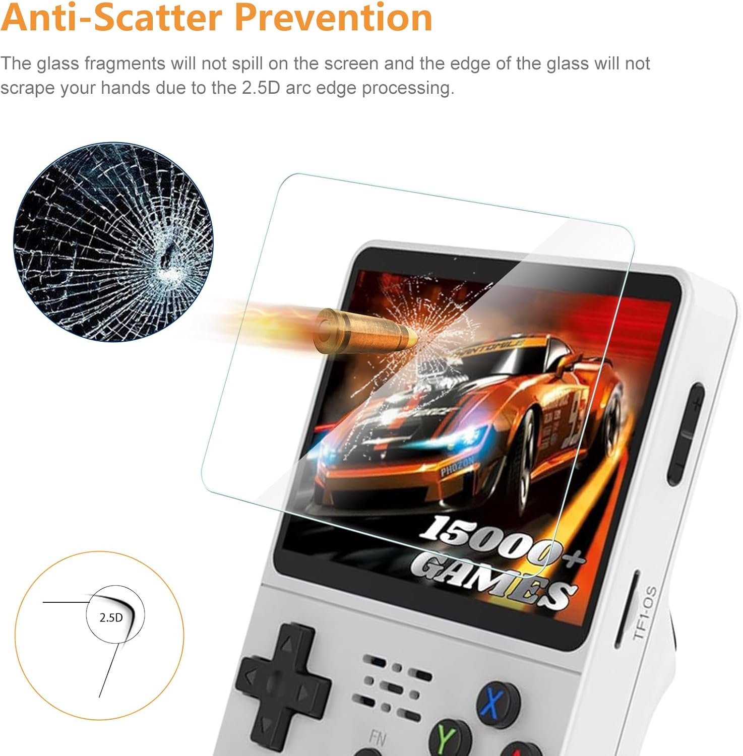 Tas Penyimpanan 3 IN 1 dengan  - Gaming Console R36S ulasan dan harga