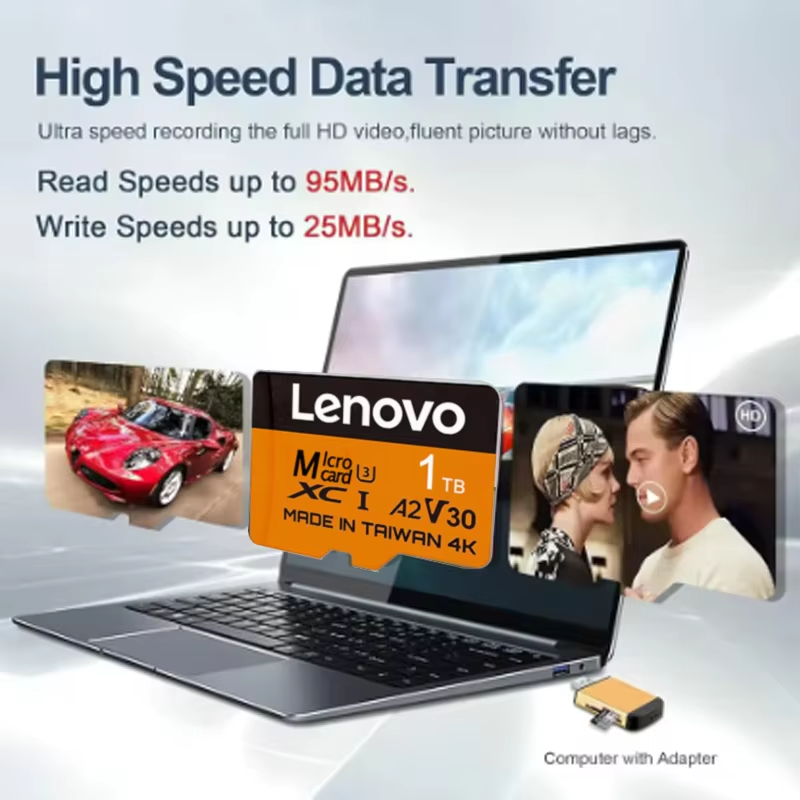 Kartu Memori Lenovo Secure 512 - Gaming Console Phone ulasan dan harga