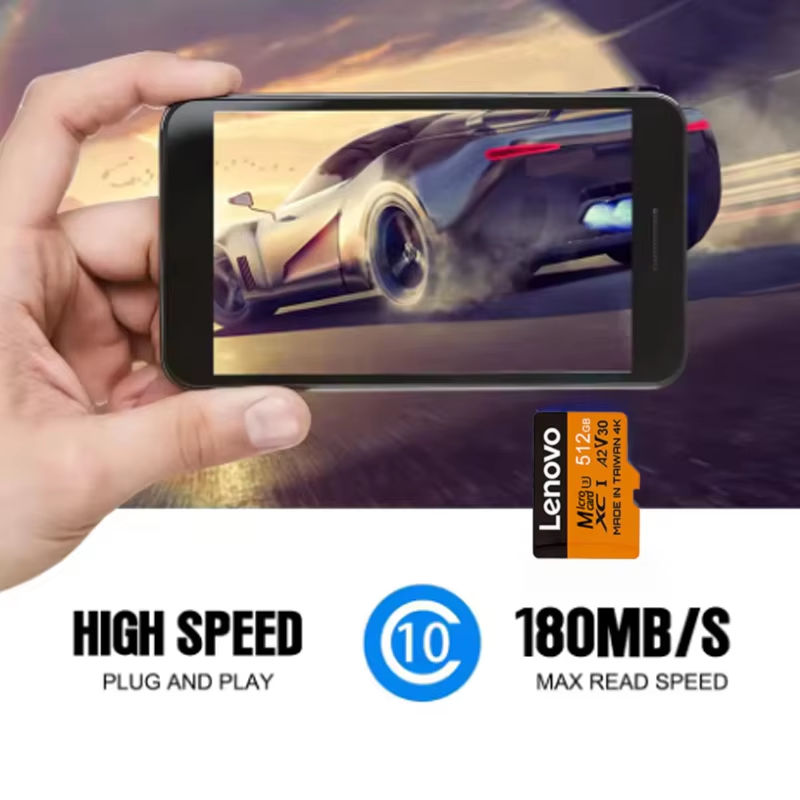 Kartu Memori Lenovo Secure 512 - Gaming Console Phone ulasan dan harga