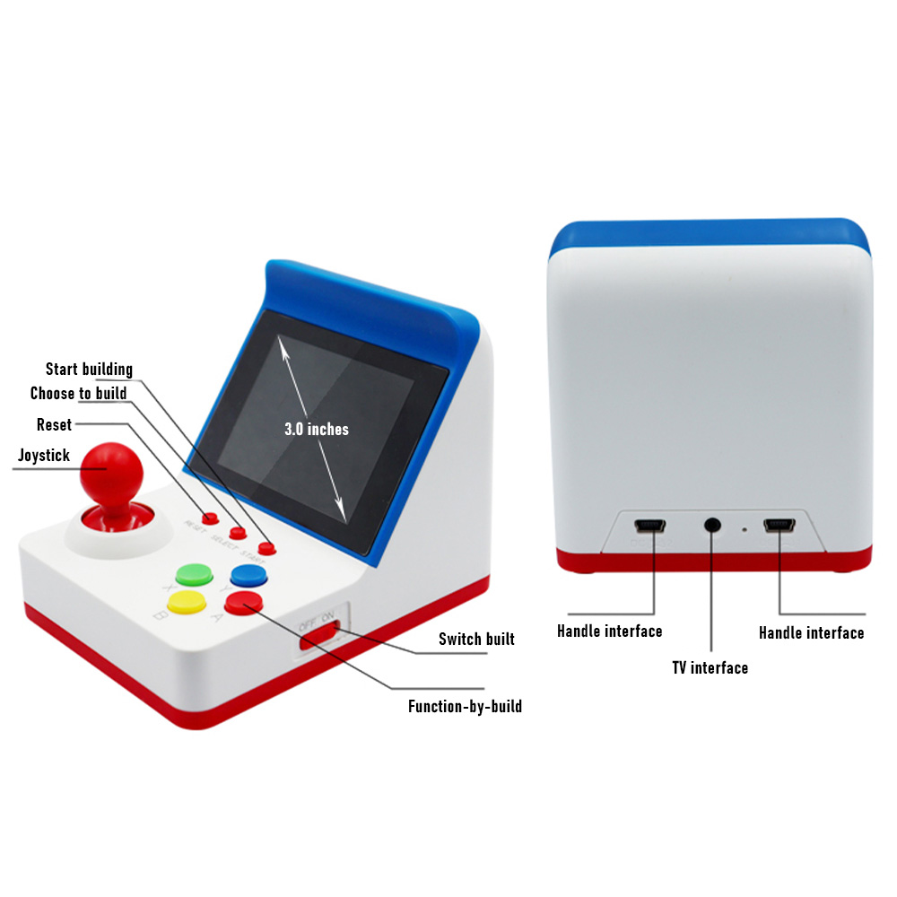 360 Video games3 inci 8bit por - Gaming Console Portable ulasan dan harga