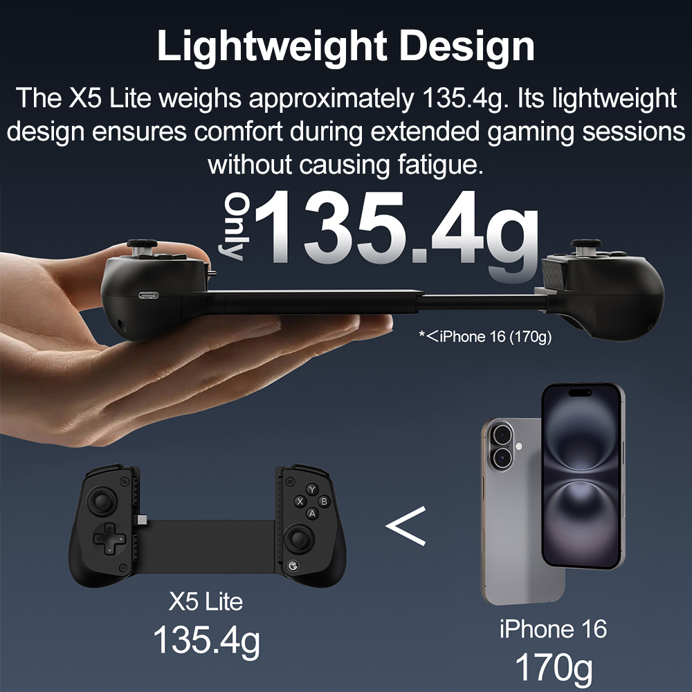 GameSir X5 Lite Mobile Gamepad - Gaming Console Ipad ulasan dan harga