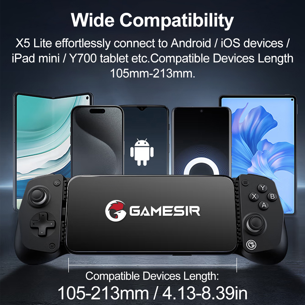 GameSir X5 Lite Mobile Gamepad - Gaming Console Ipad ulasan dan harga