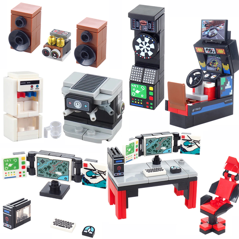 MOC Pemandangan Jalan Kota Blo - Gaming Console Lego ulasan dan harga