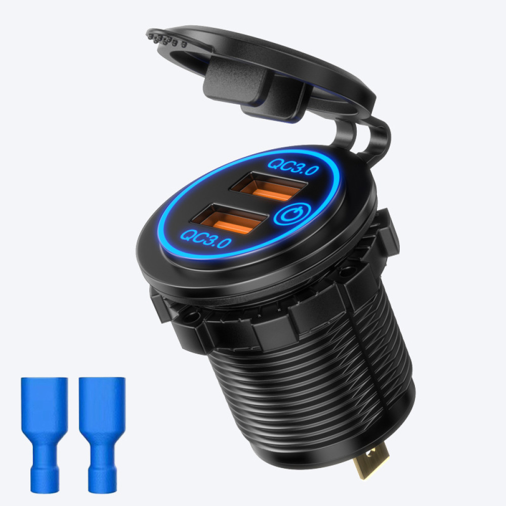 Pengisi Daya Motor Dual USB PD - Gaming Console Phone ulasan dan harga