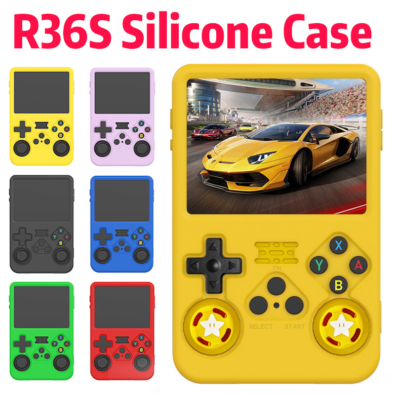 Casing Pelindung Silikon Warna - Gaming Console R36S ulasan dan harga