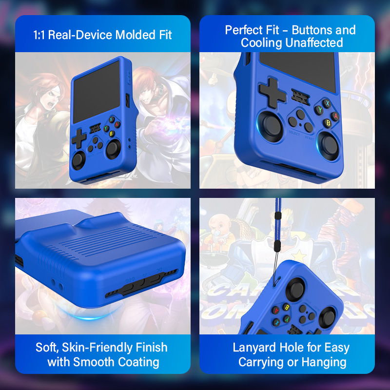 Casing Pelindung Silikon Warna - Gaming Console R36S ulasan dan harga