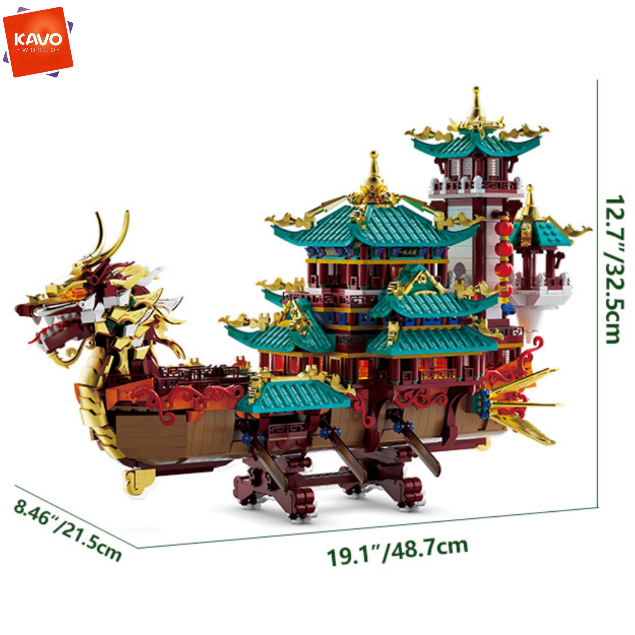 KAVOWORLD 2453pcs Blok Banguna - Gaming Console Lego ulasan dan harga