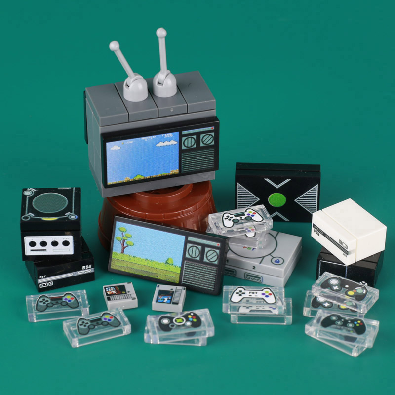 MOC konsol permainan Model kom - Gaming Console Lego ulasan dan harga